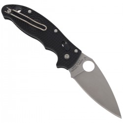 Nóż Spyderco Manix 2 Black Lightweight Plain (C101PBK2)