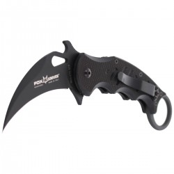 Nóż FOX Folding Karambit G10 Black Emerson Opener (479)