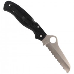 Nóż Spyderco Atlantic Salt Black FRN Spyder (C89SBK)