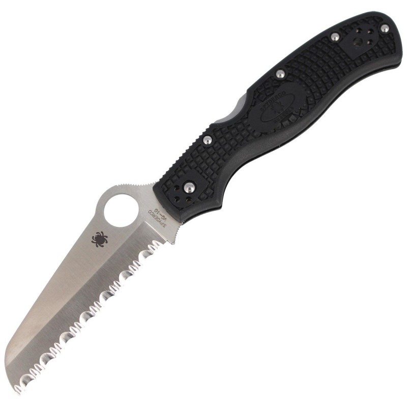 Nóż Spyderco Rescue 3 Lightweight Black Spyder (C14SBK3)