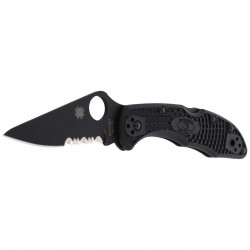 Nóż Spyderco Delica 4 FRN Black/Black Blade (C11PSBBK)