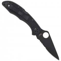 Nóż Spyderco Delica 4 FRN Black/Black Blade (C11PSBBK)