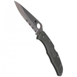 Nóż Spyderco Endura 4 Lightweight Foliage Green Combination (C10PSFG)