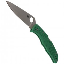 Nóż Spyderco Endura 4 FRN Green Flat Ground Plain (C10FPGR)