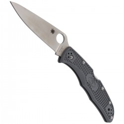 Nóż Spyderco Endura 4 FRN Gray Flat Ground Plain (C10FPGY)