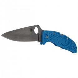 Nóż Spyderco Endura 4 FRN Blue Flat Ground Plain (C10FPBL)