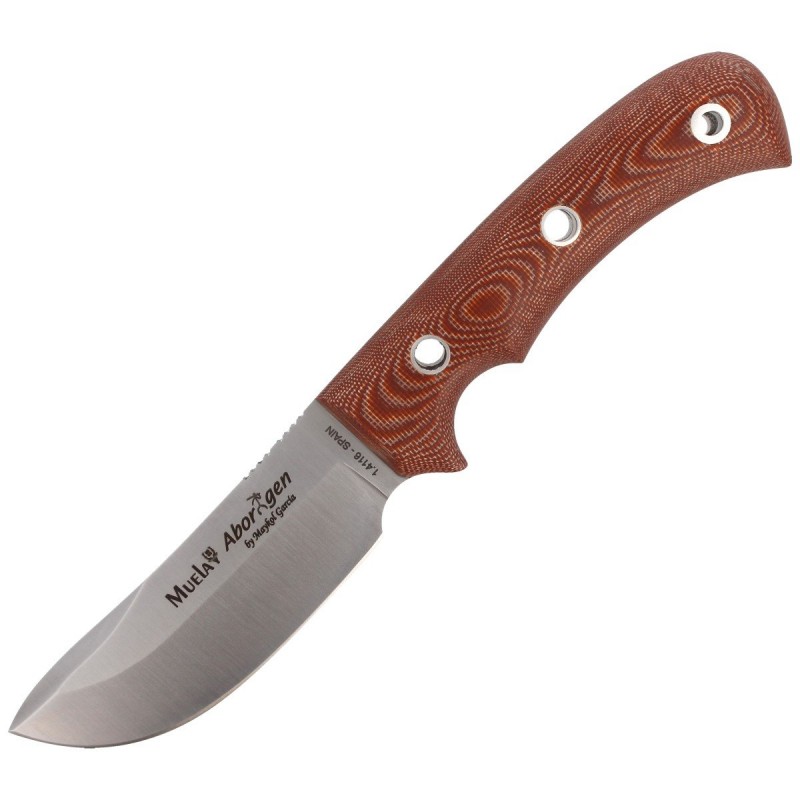 Nóż Muela Full Tang Bushcraft Micarta 120mm (ABORIGEN-12C)