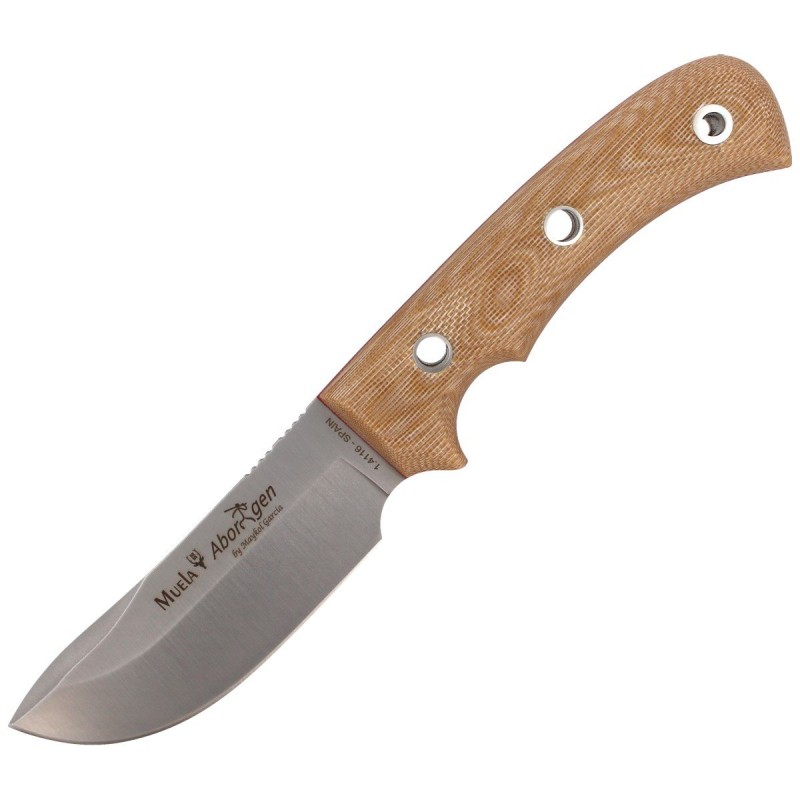 Nóż Muela Full Tang Bushcraft Micarta 120mm (ABORIGEN-12D)