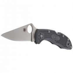 Nóż Spyderco Delica 4 FRN Gray Flat Ground Plain (C11FPGY)