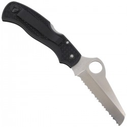 Nóż Spyderco Rescue 79mm Lightweight Black Spyder (C45SBK)