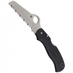 Nóż Spyderco Rescue 79mm Lightweight Black Spyder (C45SBK)