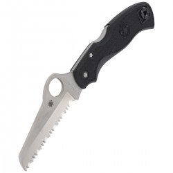 Nóż Spyderco Rescue 79mm Lightweight Black Spyder (C45SBK)