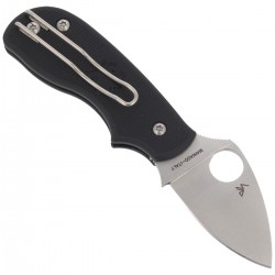 Nóż Spyderco Squeak Lightweight Black Plain (C154PBK)