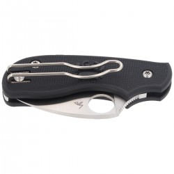 Nóż Spyderco Squeak Lightweight Black Plain (C154PBK)