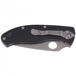 Nóż Spyderco Tenacious FRN Black Plain (C122PBK)