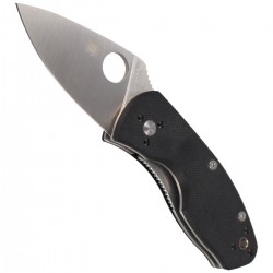 Nóż Spyderco Ambitious G-10 Black Plain (C148GP)