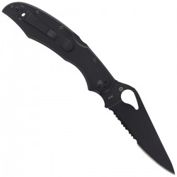 Nóż Spyderco Byrd Cara Cara 2 Stainless Black Blade Combination (BY03BKPS2)