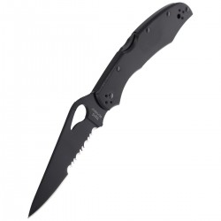 Nóż Spyderco Byrd Cara Cara 2 Stainless Black Blade Combination (BY03BKPS2)