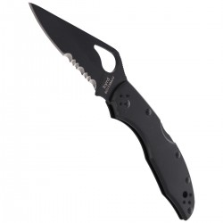 Nóż Spyderco Byrd Meadowlark 2 Stainless Black Blade Combination (BY04BKPS2)