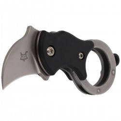 Nóż FOX Karambit Mini-KA FRN Black, Bead Blasted Blade (FX-535)