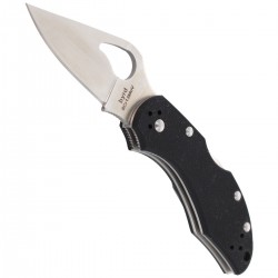 Nóż Spyderco Byrd Robin 2 G-10 Black Plain (BY10GP2)