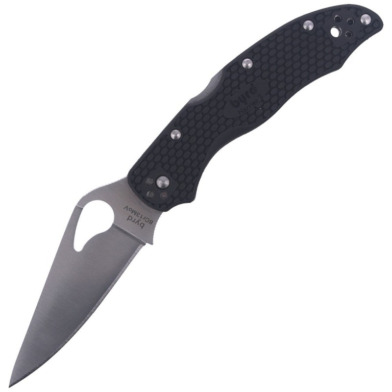 Nóż Spyderco Byrd Harrier 2 FRN Black Plain (BY01PBK2)