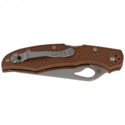 Nóż Spyderco Byrd Cara Cara 2 FRN Brown Plain (BY03PBN2)