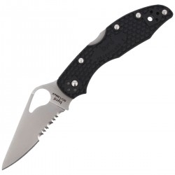 Nóz Spyderco Byrd Meadowlark 2 FRN Black Combination (BY04PSBK2)