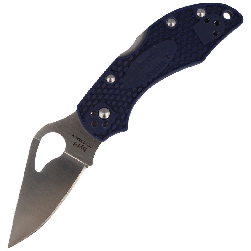 Nóż Spyderco Byrd Robin 2 FRN Blue Plain (BY10PBL2)