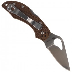 Nóż Spyderco Byrd Robin 2 FRN Brown Plain (BY10PBN2)