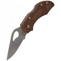 Nóż Spyderco Byrd Robin 2 FRN Brown Plain (BY10PBN2)