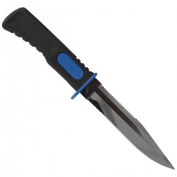 Nóż nurkowy Muela Black-Blue 140mm (SUB-14.3)