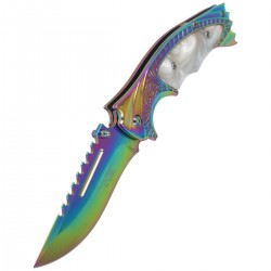 Nóż Herbertz Solingen Rainbow Clip Point Folder (567312)