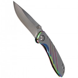 Nóż Herbertz Solingen Rainbow Titanium Folder (200011)