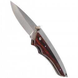 Scyzoryk Herbertz Top AISI 420 rękoj Wood/Metal brown Plain 110g 70 02/047/10 - 288611