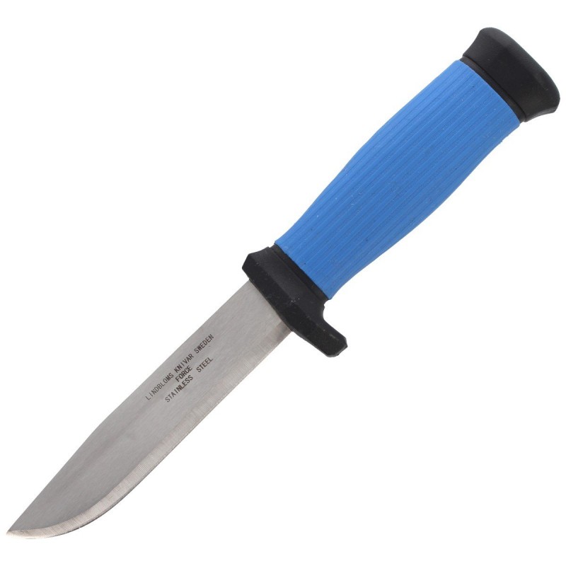 Nóż Lindbloms Craftman's Knife Blue Stal Nierdzewna 115mm (6000 FORCE)