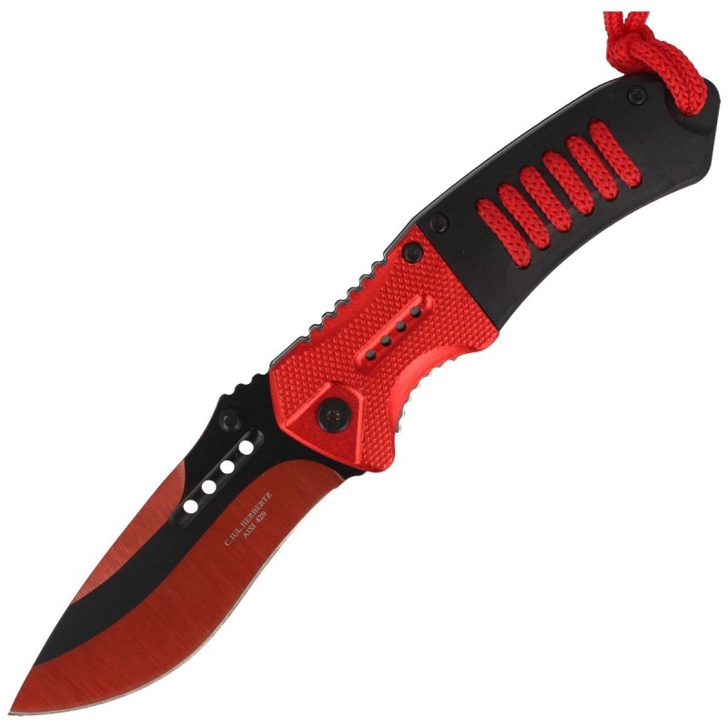 Nóż Herbertz Solingen Red Drop Point 90mm (585012)