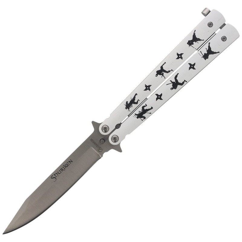 Nóż motylek Martinez Albainox Balisong Ninja Shuriken (36241)